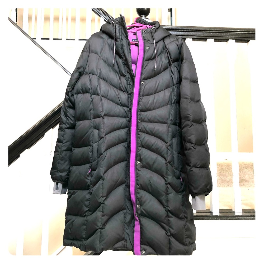 Lands End Long Down Coat